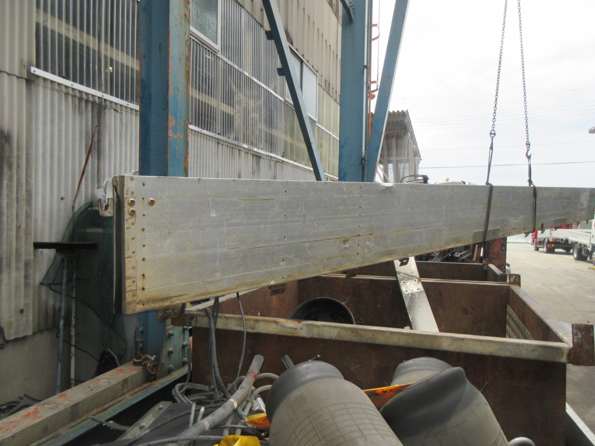 4軸低床用 アルミ煽り 5方開用