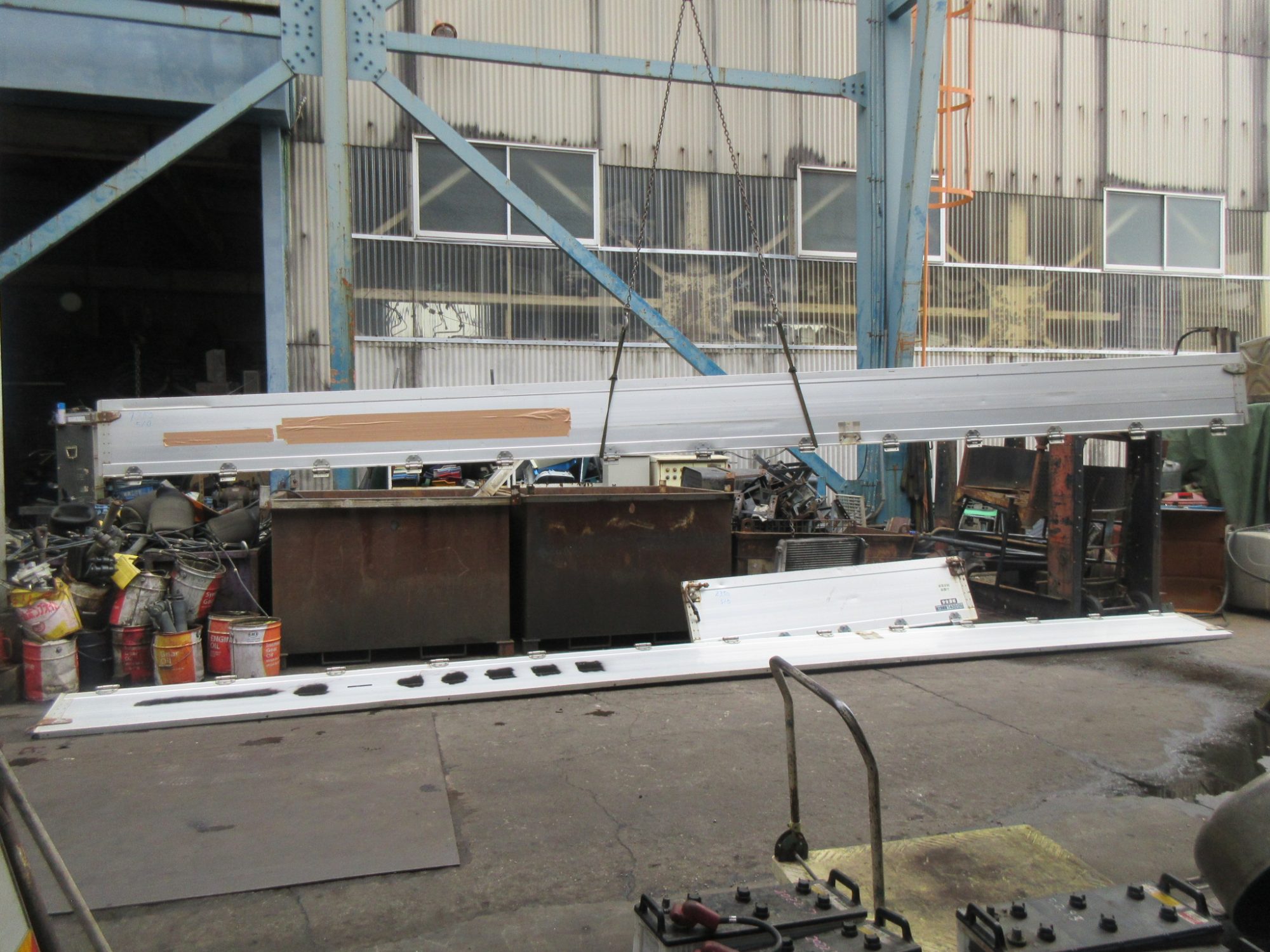 4軸低床用 アルミ煽り 5方開用