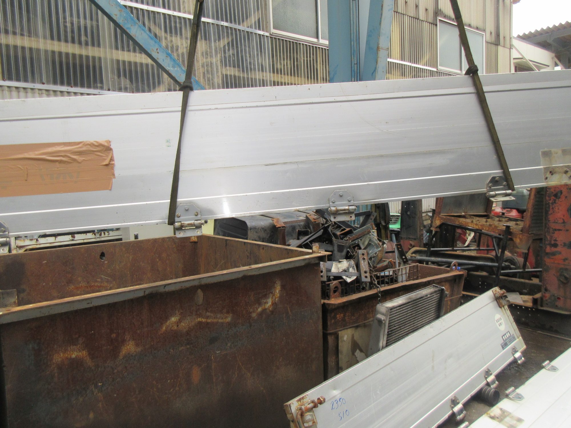 4軸低床用 アルミ煽り 5方開用