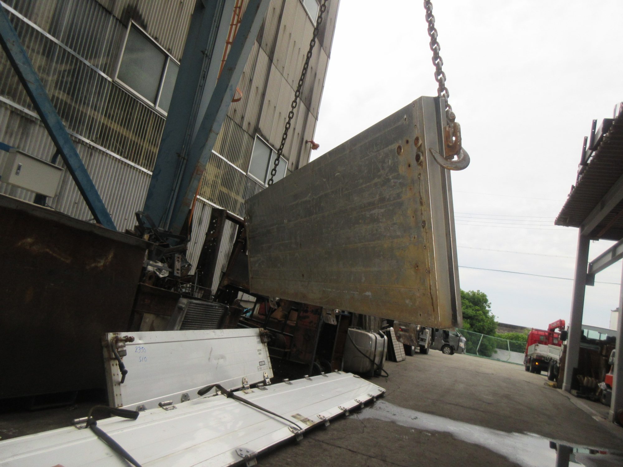 4軸低床用 アルミ煽り 5方開用