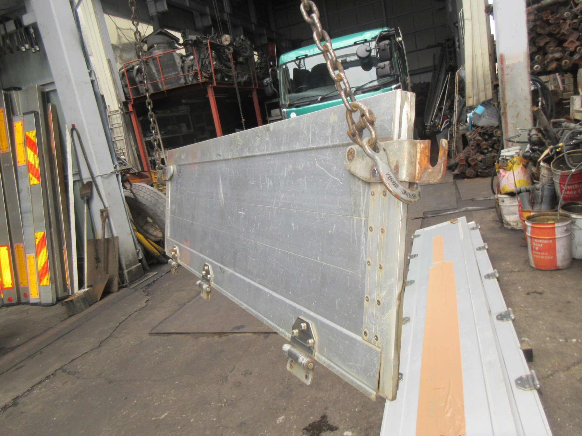 4軸低床用 アルミ煽り 5方開用