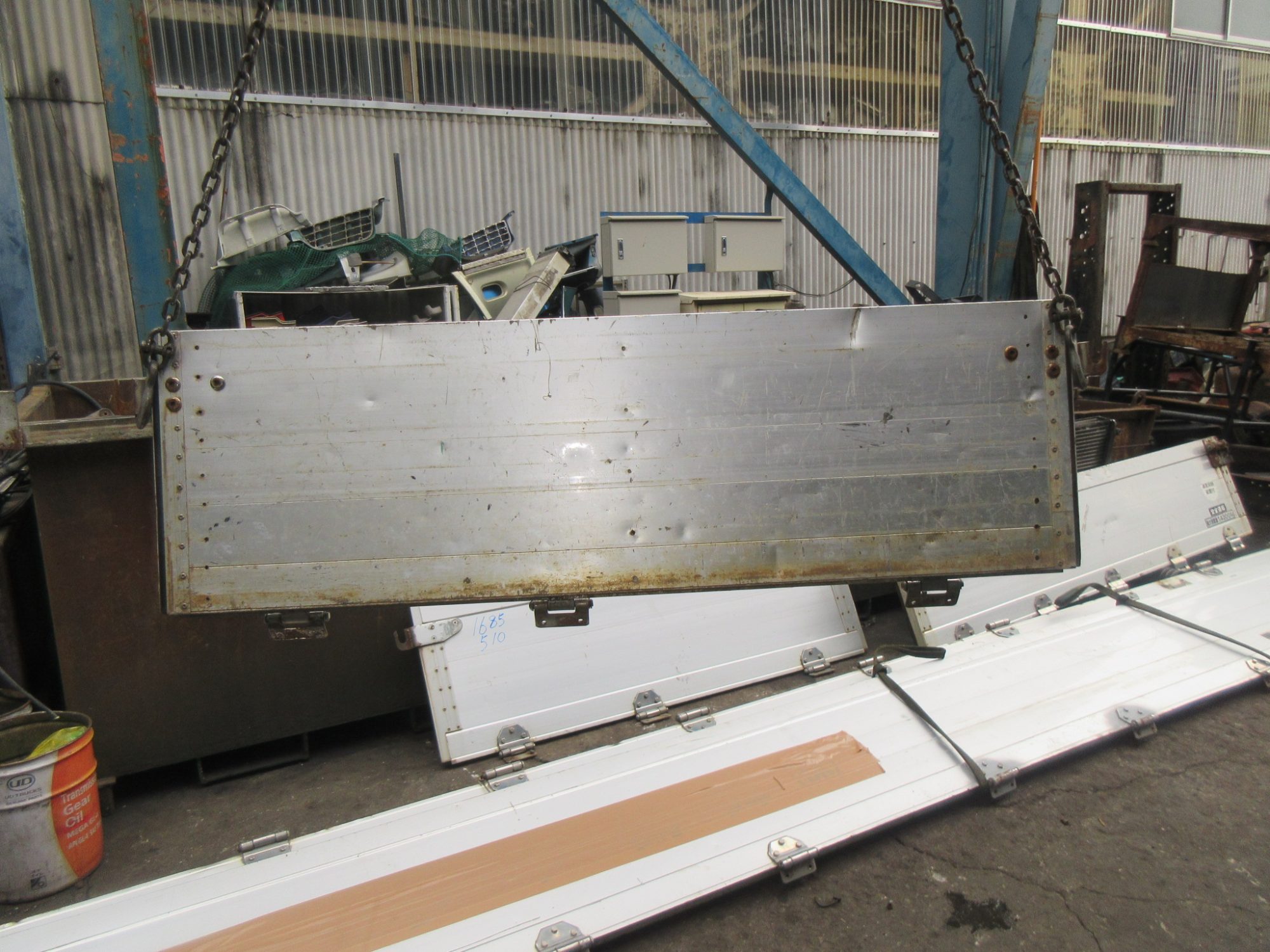 4軸低床用 アルミ煽り 5方開用