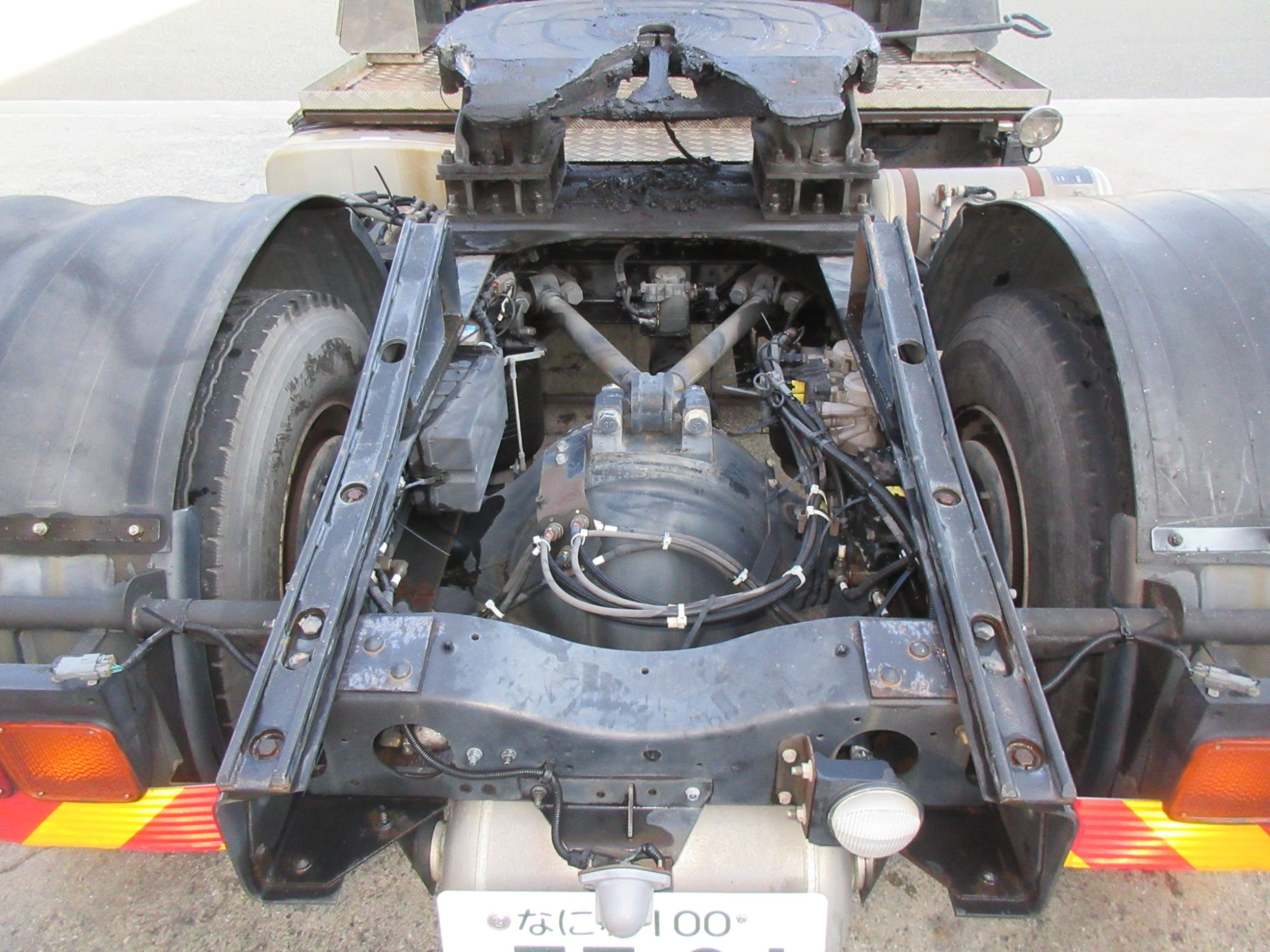 カプラ地上高138cm プレート付11.5トンマニュアルトラクタ