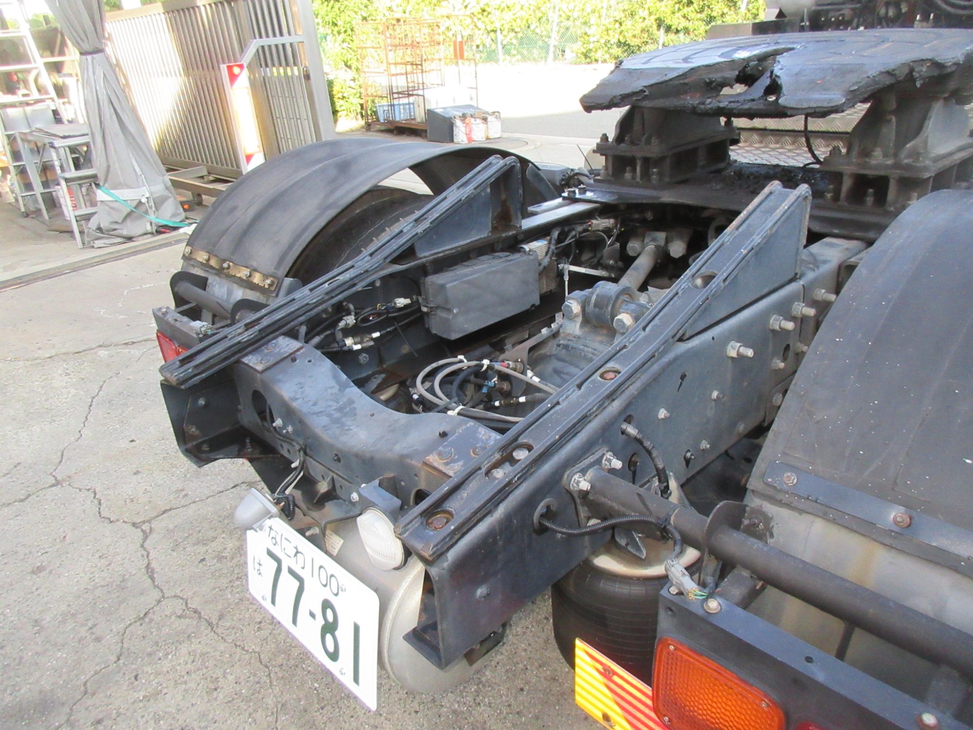 カプラ地上高138cm プレート付11.5トンマニュアルトラクタ