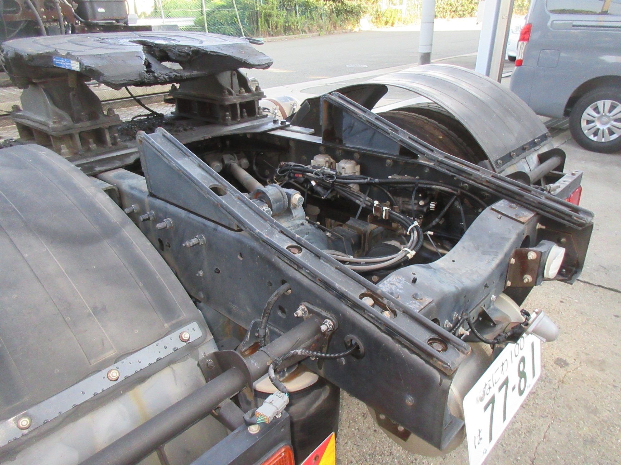 カプラ地上高138cm プレート付11.5トンマニュアルトラクタ