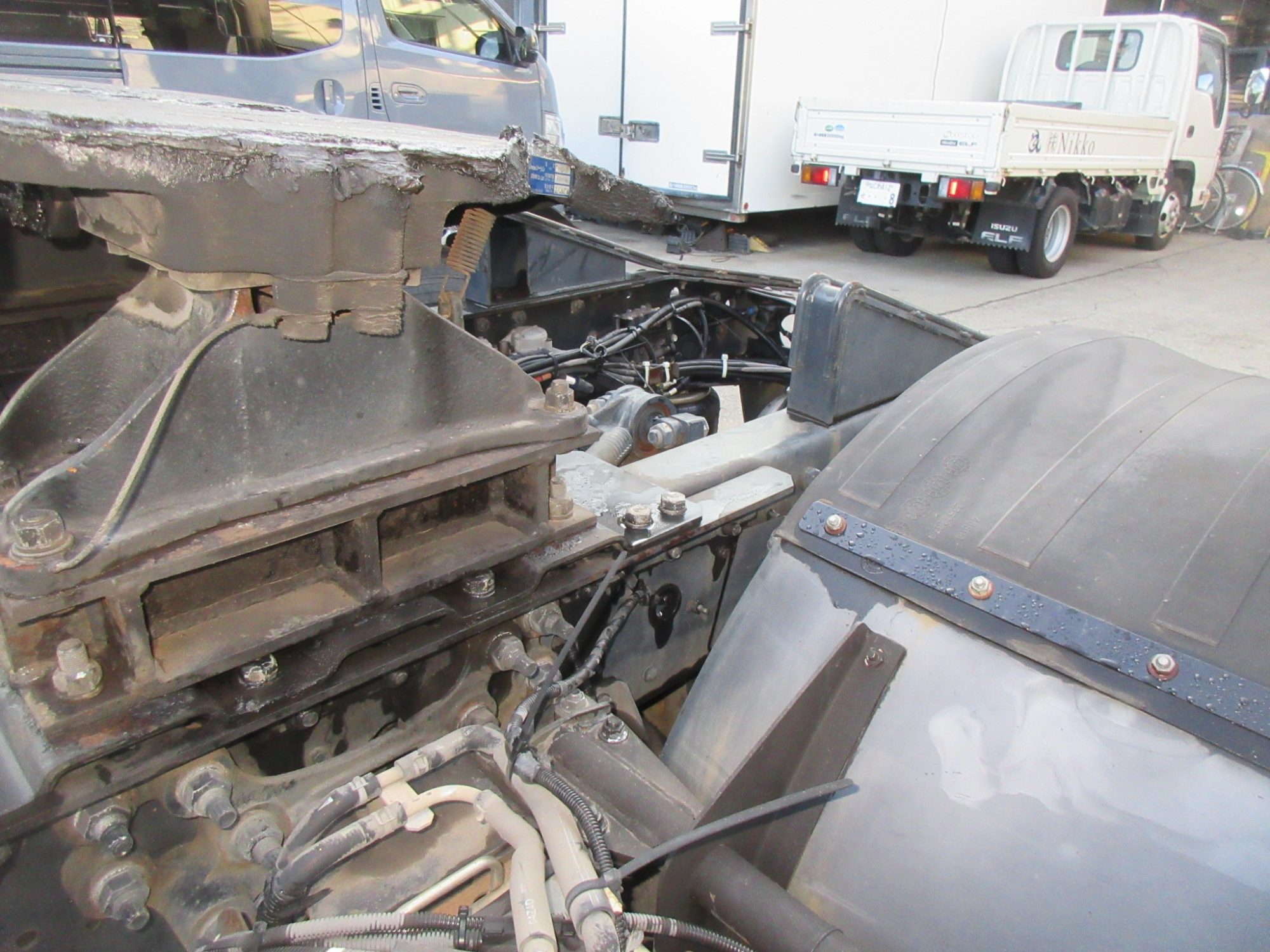 カプラ地上高138cm プレート付11.5トンマニュアルトラクタ