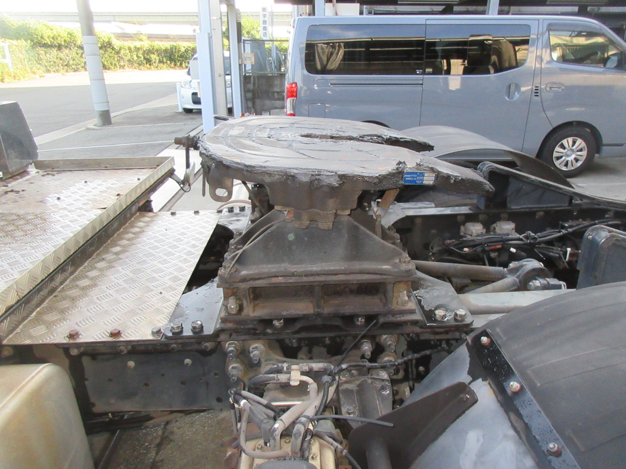 カプラ地上高138cm プレート付11.5トンマニュアルトラクタ