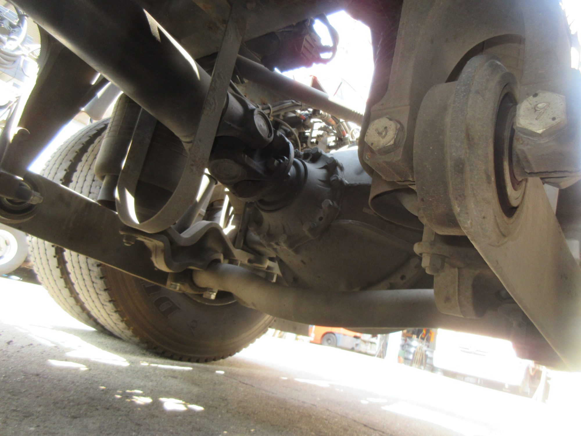 デフロック付ハイルーフ11.5トントラクタ