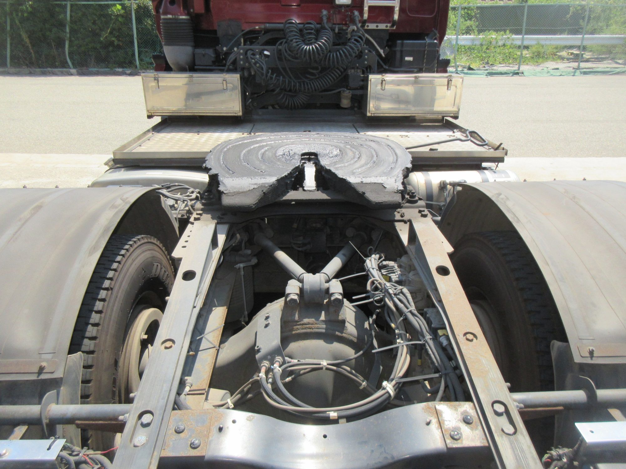 デフロック付ハイルーフ11.5トントラクタ