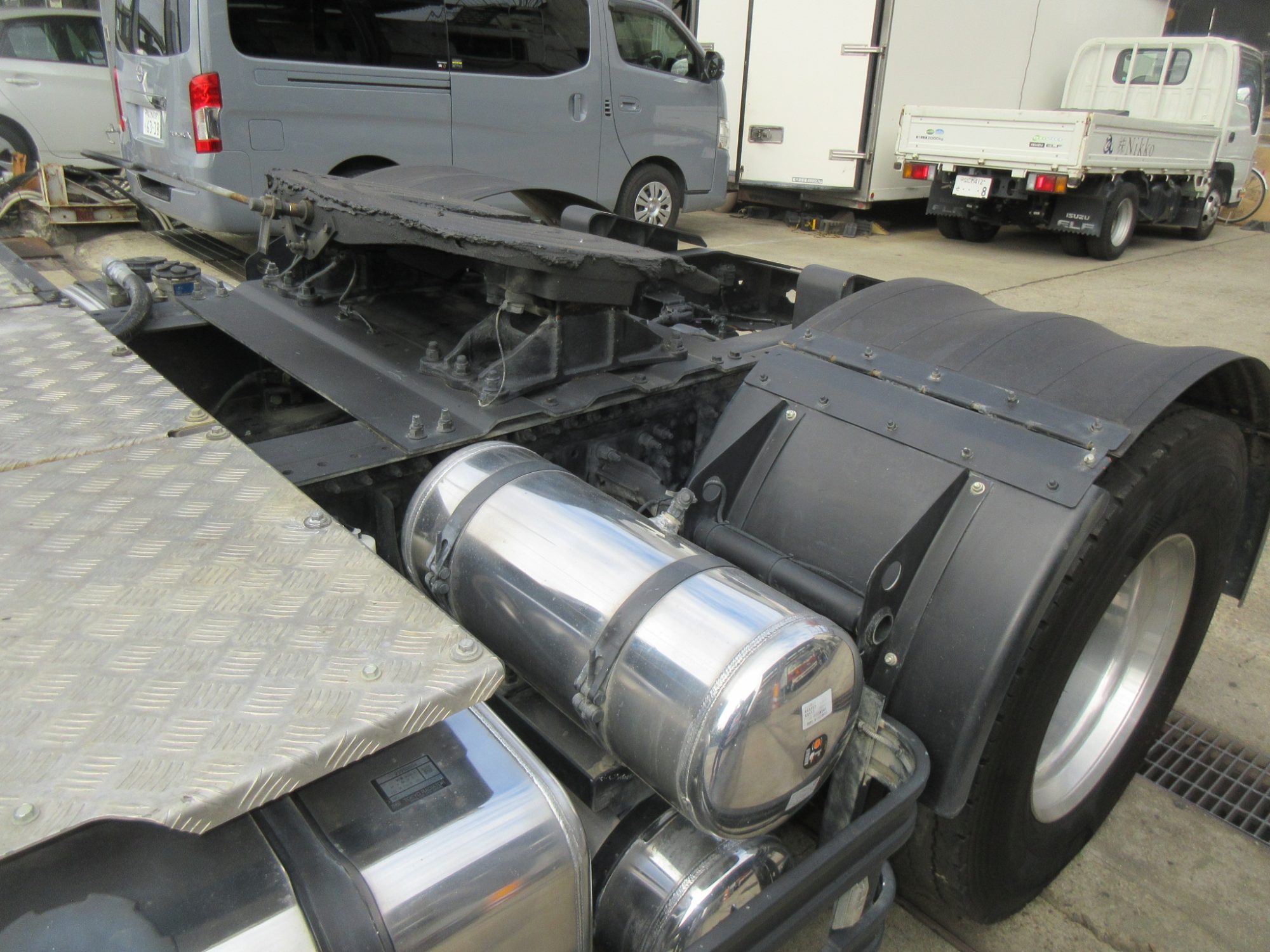 530psポンプ付きトラクタ