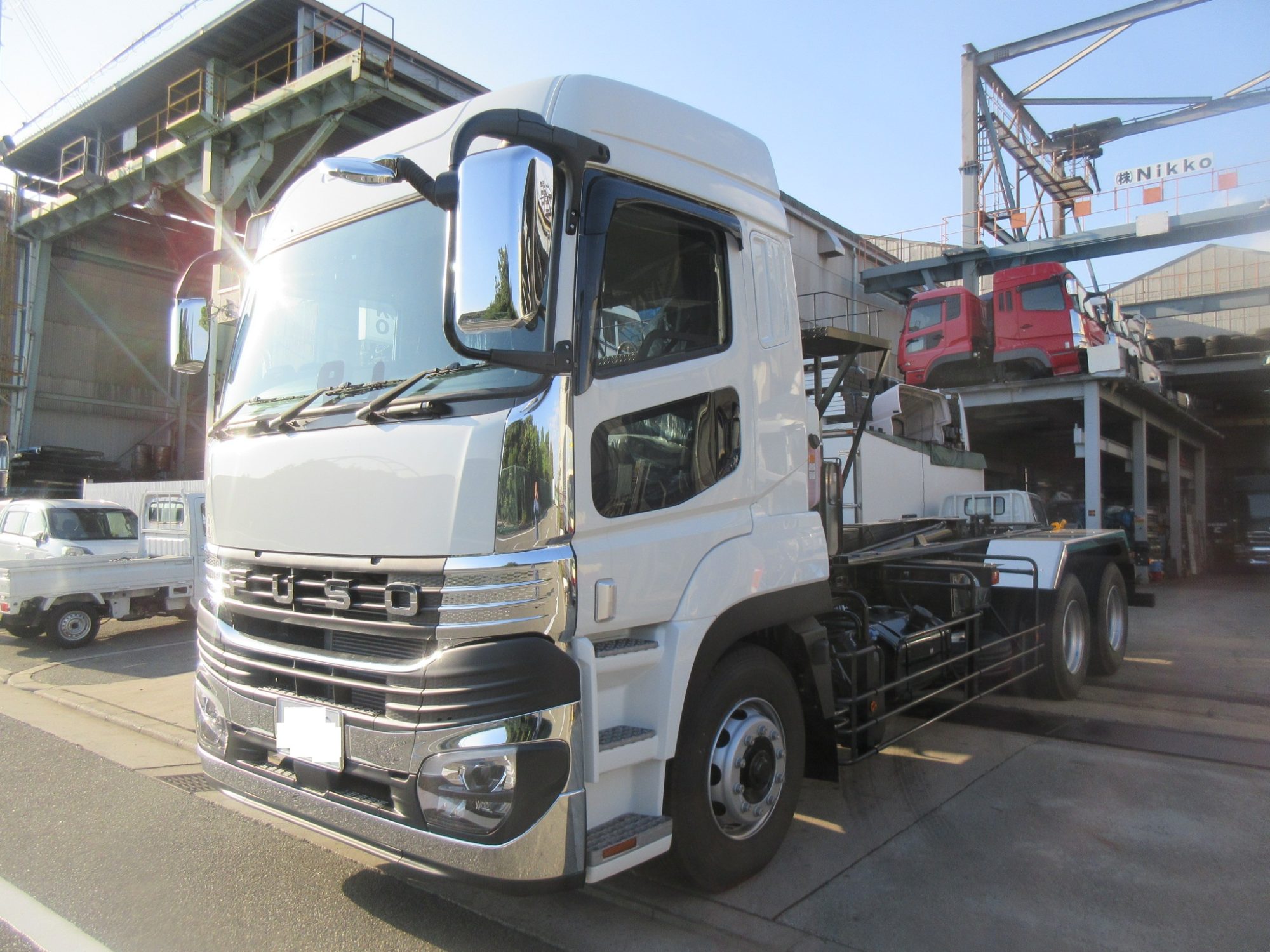 積載10.9トン スーパーグレート 22トン アームロール未使用車