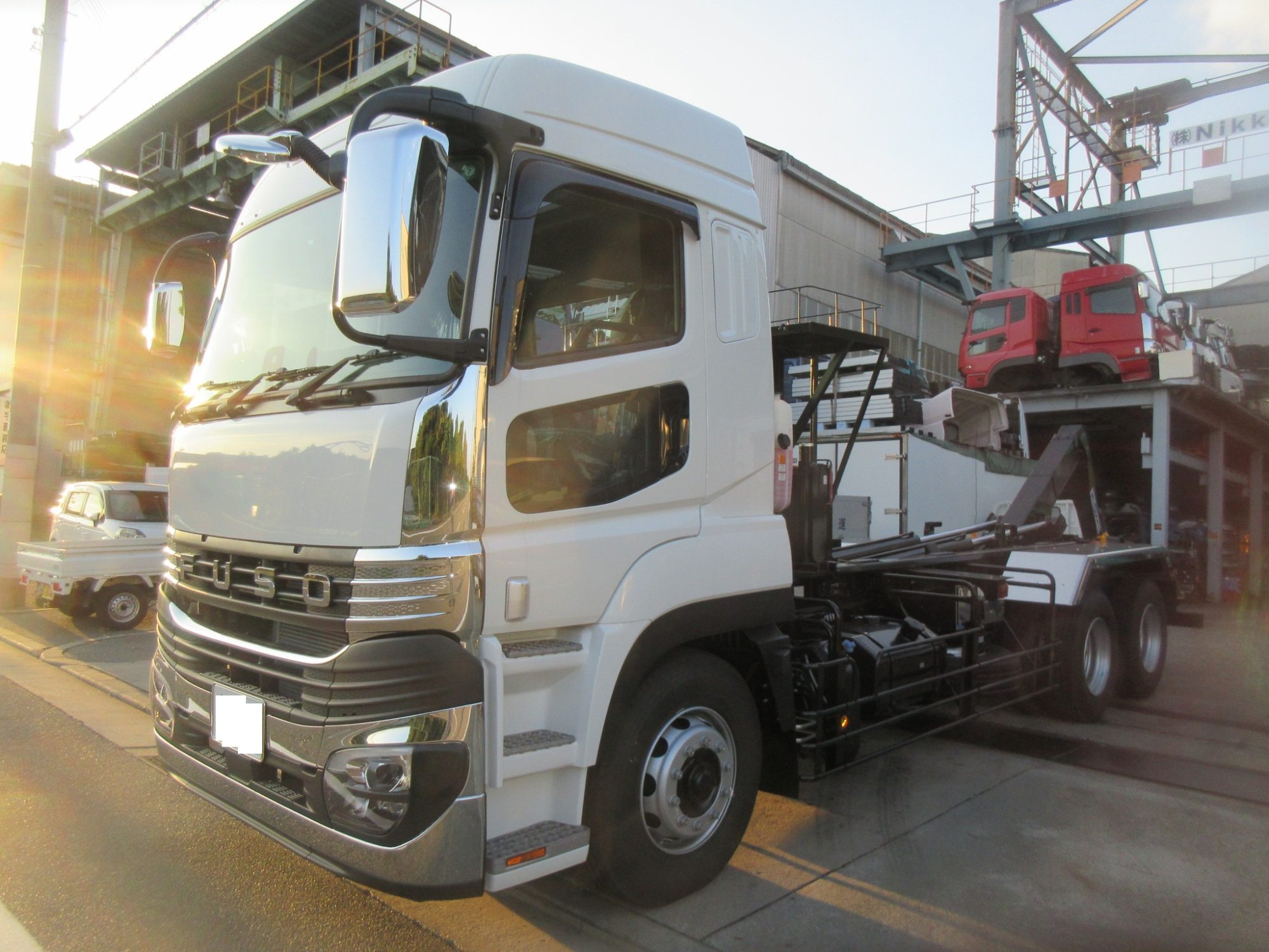 積載10.9トン スーパーグレート 22トン アームロール未使用車