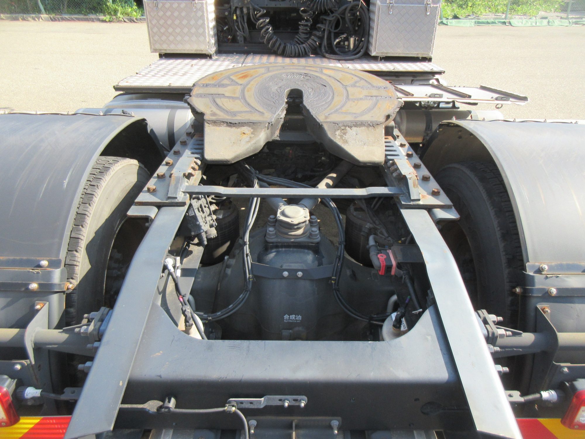 スライドカプラハイルーフトラクタ