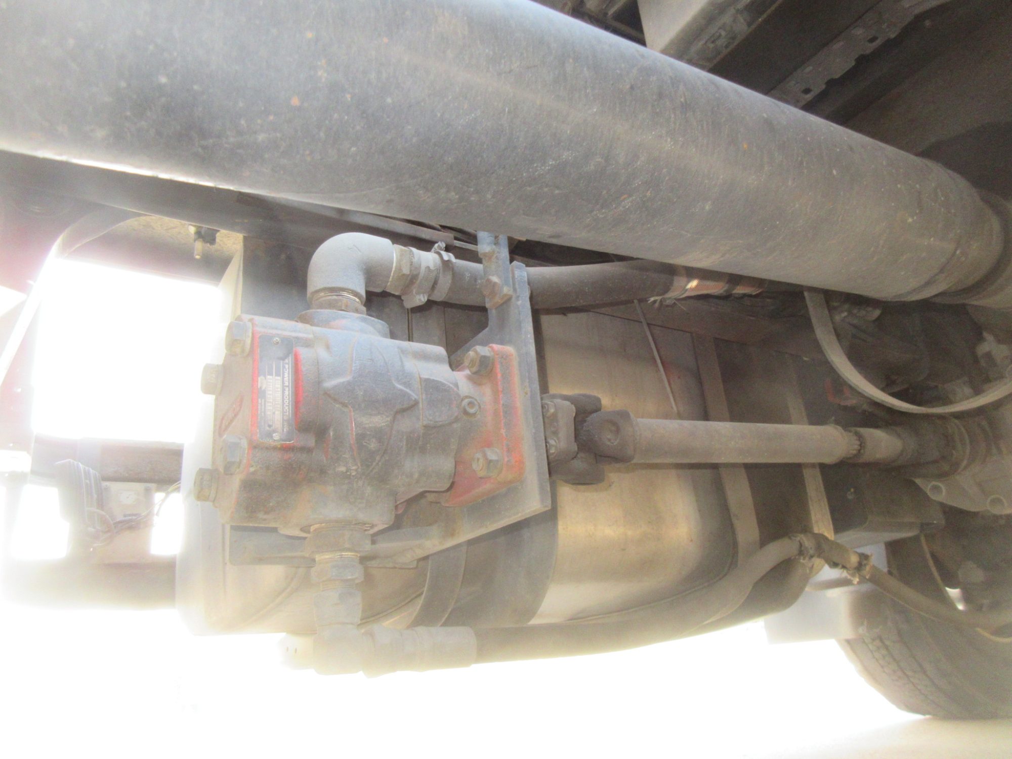 ポンプ付きハイルーフトラクタ