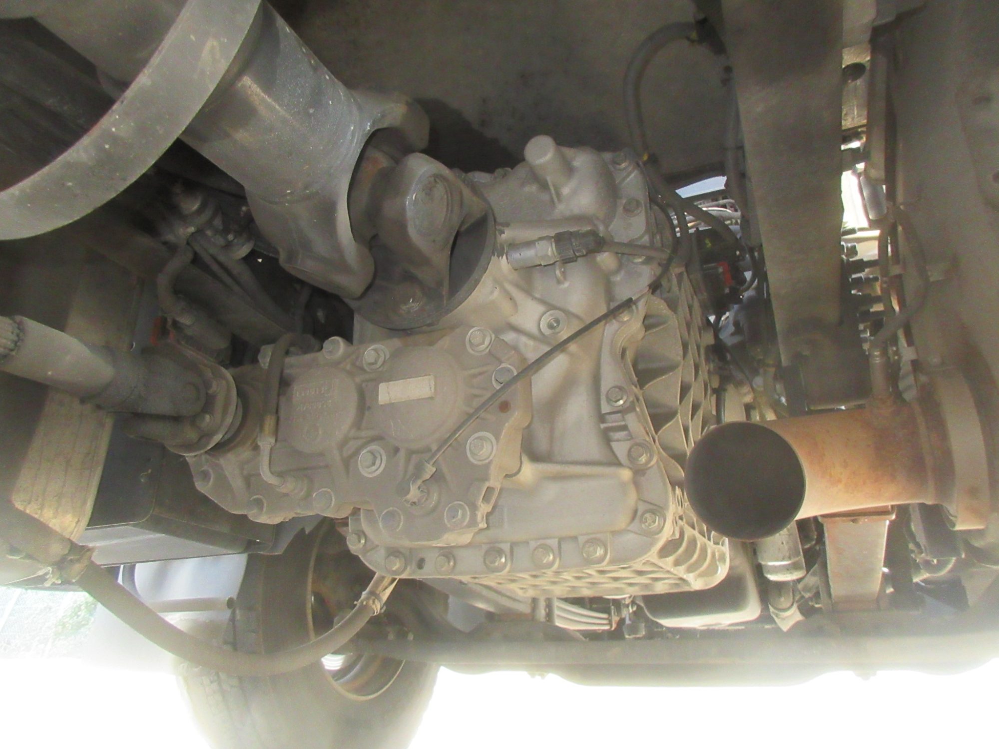 ポンプ付きハイルーフトラクタ