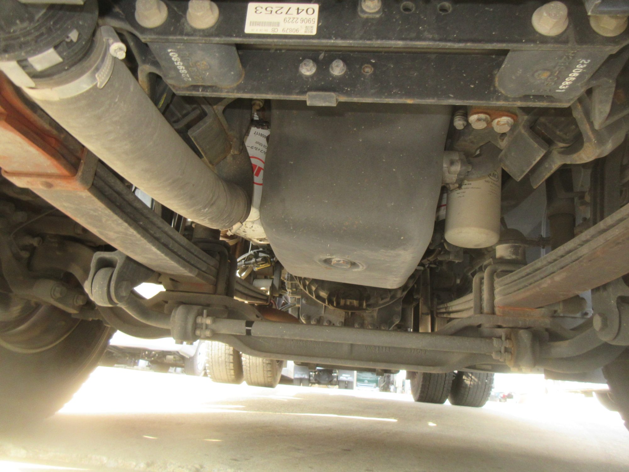 ポンプ付きハイルーフトラクタ