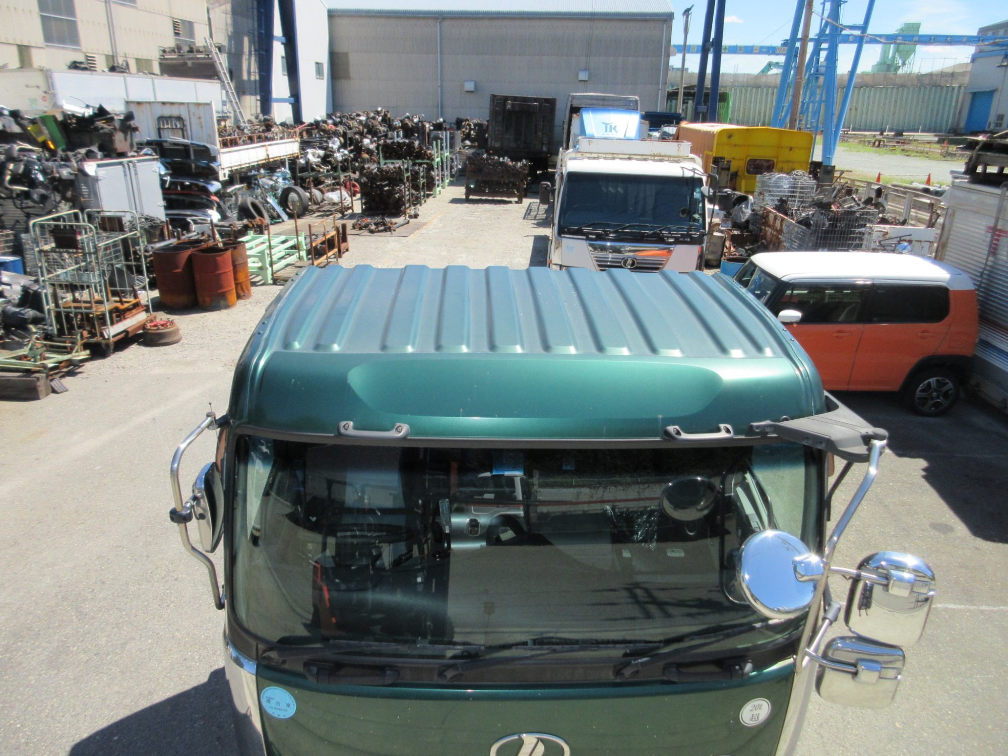 キャビン クオン ADG-CV2YL マニュアル ロールーフ