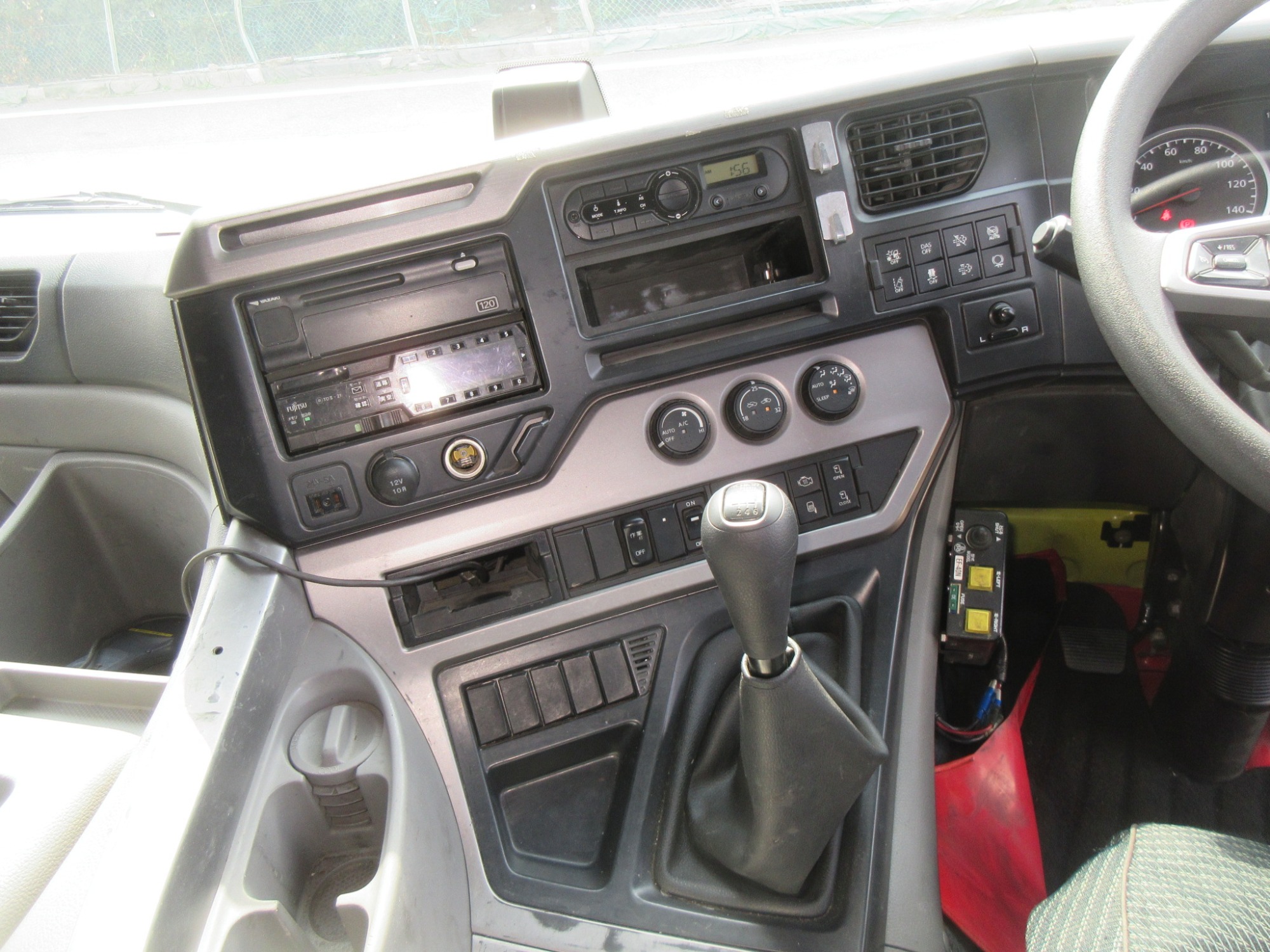 2PGハイルーフクオン ダンプ用ポンプ付11.5トントラクタ