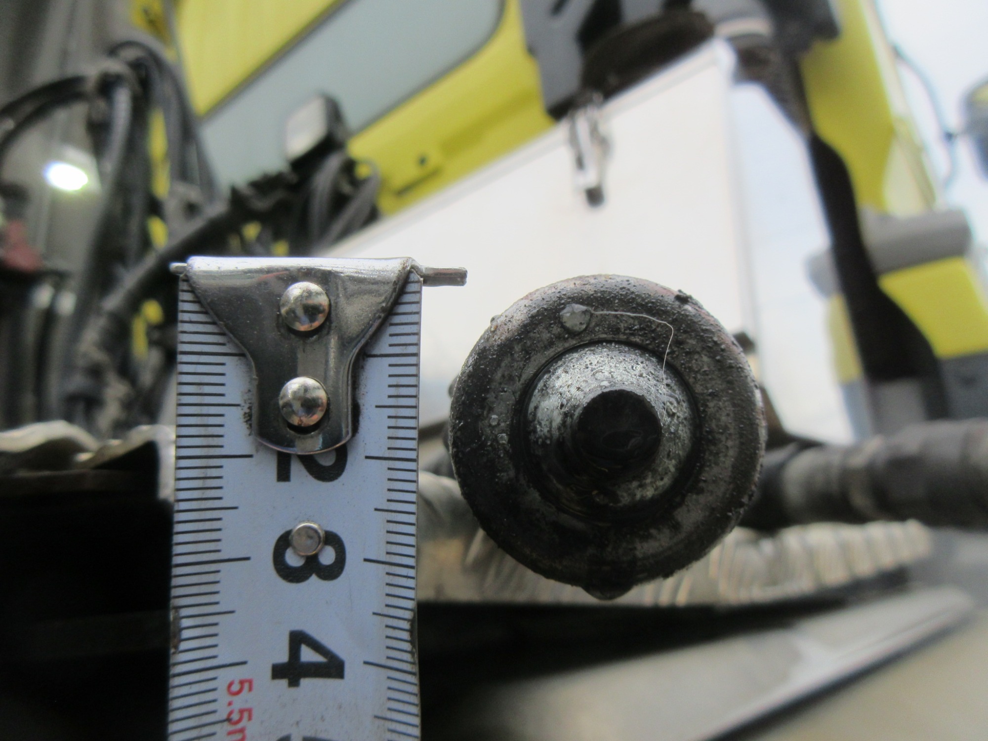 2PGハイルーフクオン ダンプ用ポンプ付11.5トントラクタ