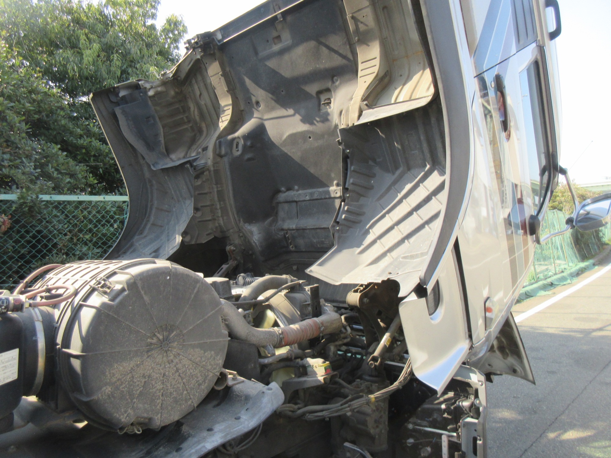 2PGハイルーフクオン デフロック付11.5トントラクタ